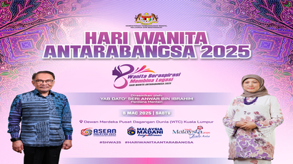 Sambutan Hari Wanita Antarabangsa 2025 Di Dewan Merdeka, WTC Kuala Lumpur
