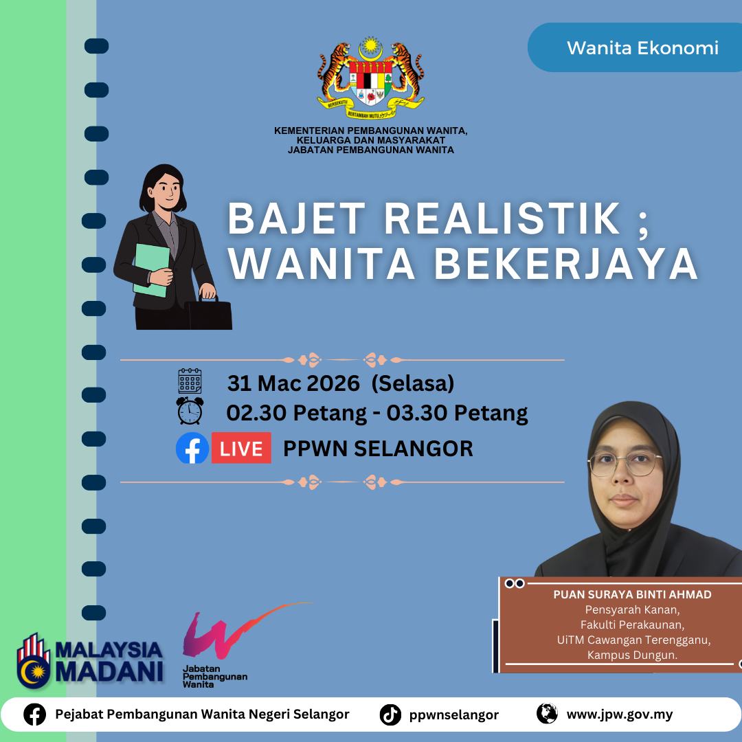 Wanita Ekonomi: Bajet Realistik, Wanita Bekerjaya