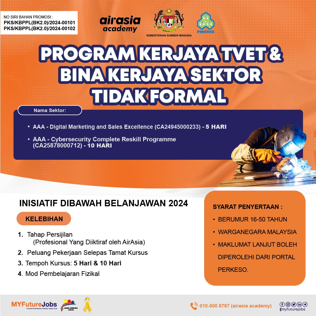 Bina Kerjaya Bersama Air Asia Akademi
