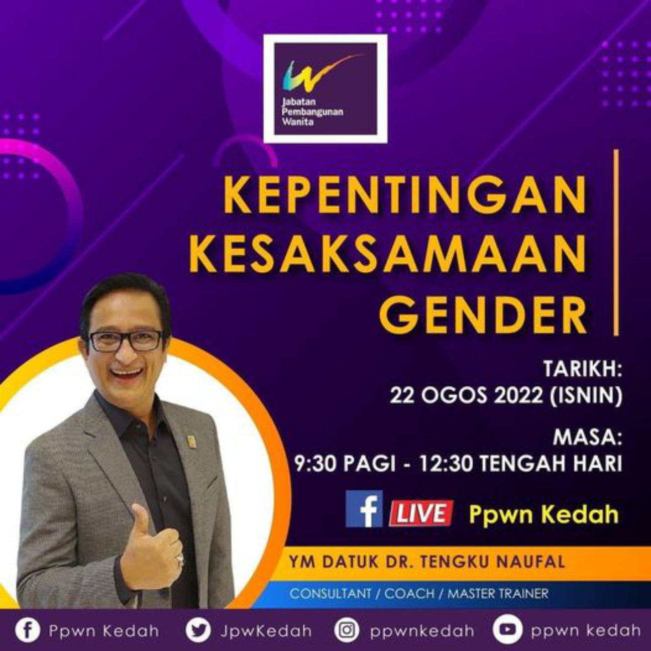 Kepentingan Kesaksamaan Gender