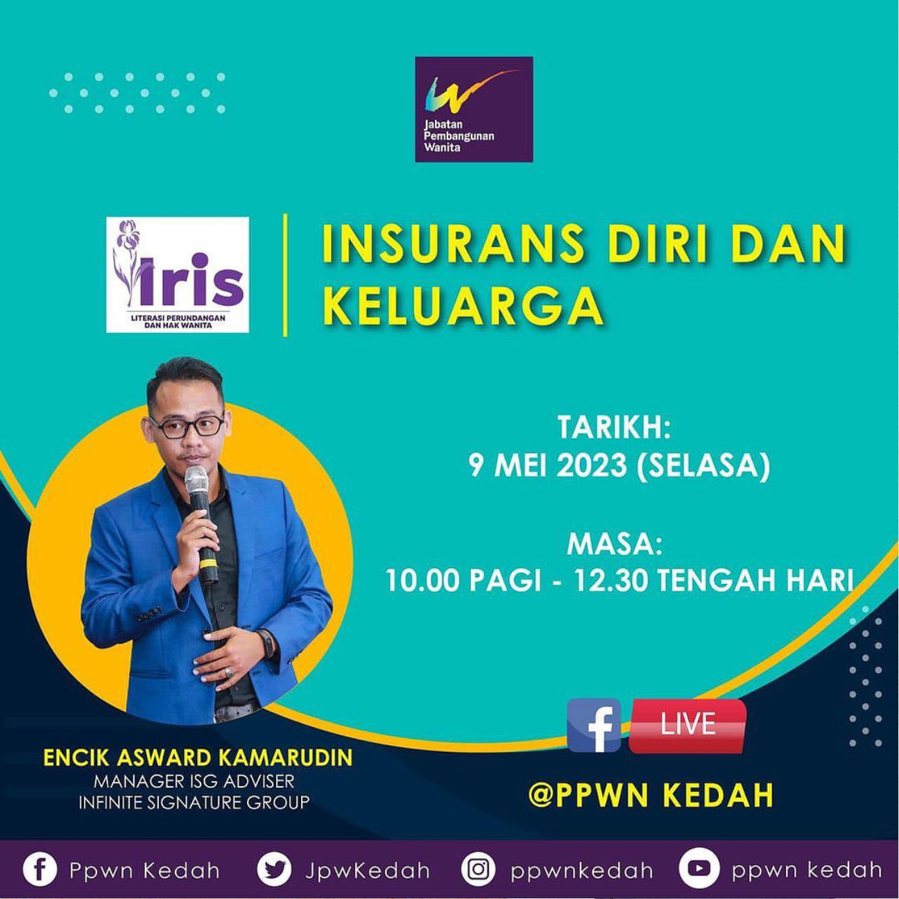 Program Iris: Insurans Diri Dan Keluarga