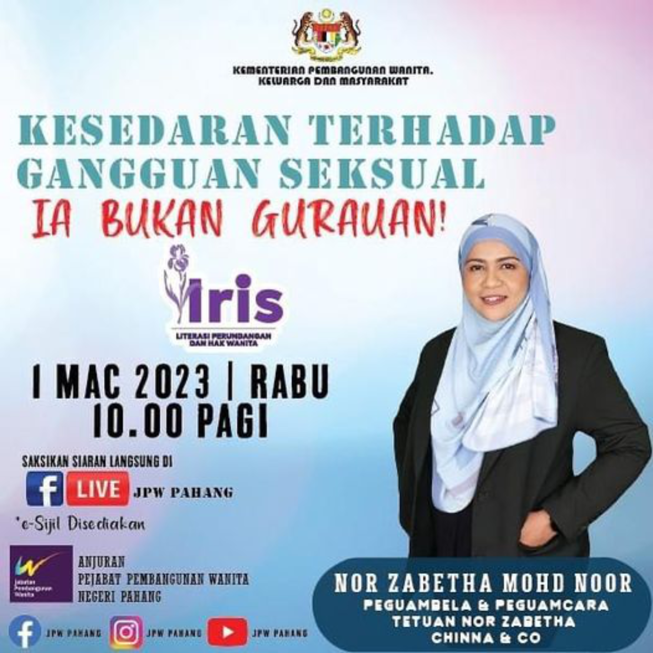 Kesedaran Terhadap Gangguan Seksual, Ia Bukan Gurauan!
