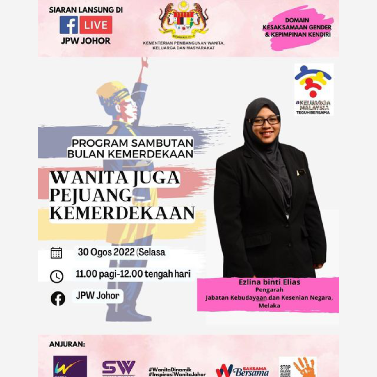 Domain Kesaksamaan & Kepimpinan Kendiri: Wanita Juga Pejuang Kemerdekaan