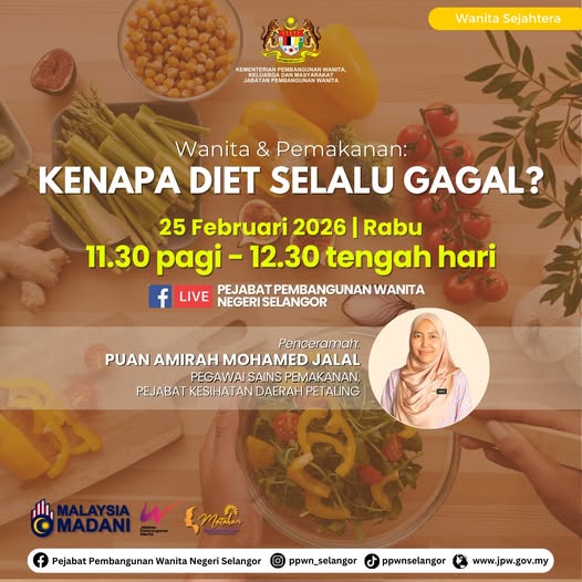 Wanita Sejahtera: Kenapa Diet Selalu Gagal?