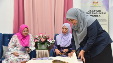 Lawatan Turun Padang KSU KPWKM Ke Laman Wanita Kota Bharu Kelantan
