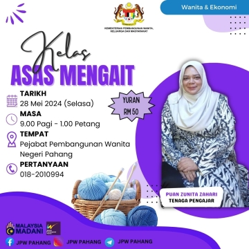 Wanita dan Ekonomi: Kelas Asas Mengait