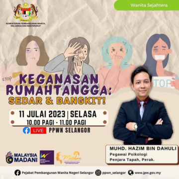 Wanita Sejahtera: Keganasan Rumah Tangga: Sedar & Bangkit !