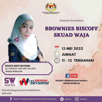 Domain Kemahiran: Brownies Biscoff Skuad Waja