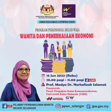 Domain Kesaksamaan & Kepimpinan Kendiri: Wanita Dan Pemerkasaan Ekonomi