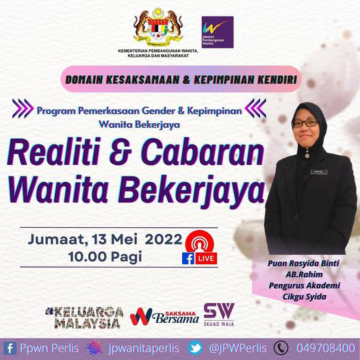 Domain Kesaksamaan & Kepimpinan Kendiri: Realiti Dan Cabaran Wanita Bekerjaya