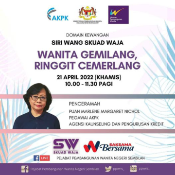Domain Kewangan: Wanita Gemilang, Ringgit Cemerlang