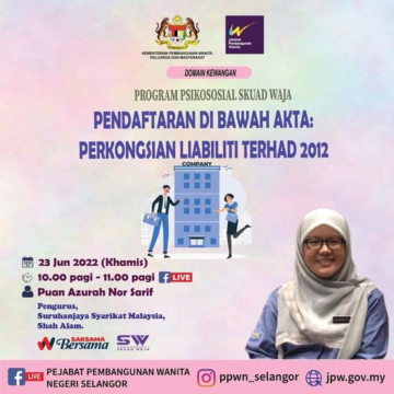 Domain Kewangan: Pendaftaran Di Bawah Akta: Perkongsian Liabiliti Terhad 2012