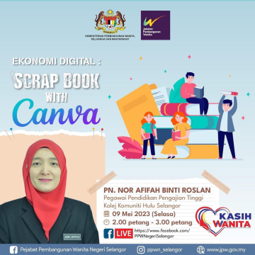 Ekonomi Digital: Scrap Book With Canva