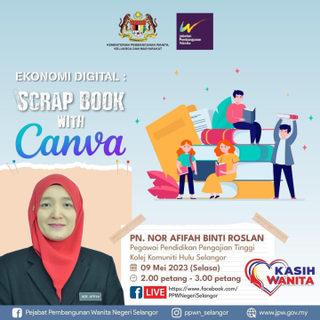 Ekonomi Digital: Scrap Book With Canva