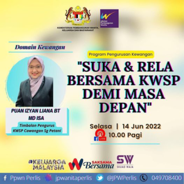 Domain Kewangan: "Suka & Rela Bersama KWSP Demi Masa Depan"