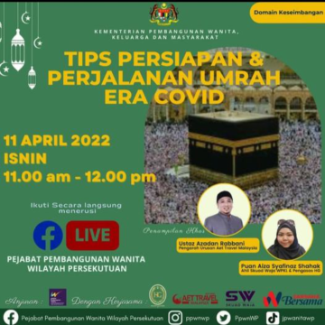 Tips Persiapan & Perjalanan Umrah Era Covid